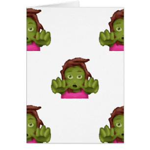 emoji zombie femme