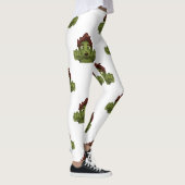 emoji zombie homme leggings (Droite)