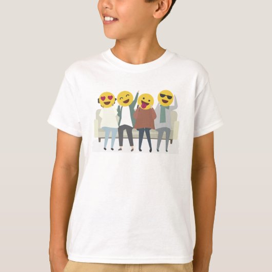 Emojis Best Friend T-shirt (Voorkant)
