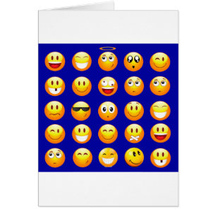 emojis bleu foncé