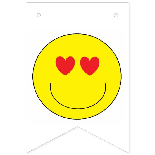 Emojis Party Bunting Banner (Tweede vlag)