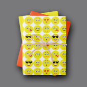 Emojis Pattern Inpakpapier Vel