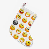 emojis xmas kerstmis kleine kerstsok (Voorkant (Hangend))