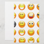 emojus briefpapier (Voorkant / Achterkant)