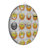 emojus dartbord (Voorkant Links)