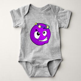 Emote Face Baby Bodysuit
