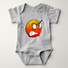 Emote Face Baby Bodysuit