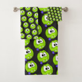 Emote Face Towel Set Bad Handdoek (Insitu)