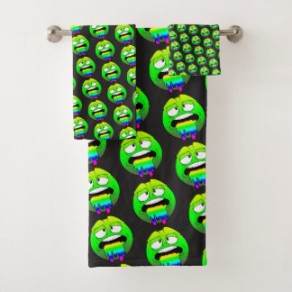 Emote Face Towel Set Bad Handdoek