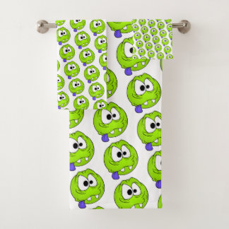 Emote Face Towel Set Bad Handdoek