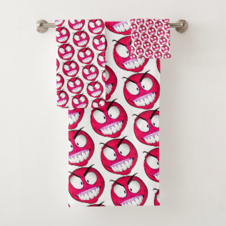 Emote Face Towel Set Bad Handdoek
