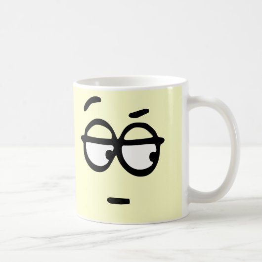 Emoticon  achtergrond Mok (Rechts)
