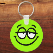 Emoticon  Achtergrond Sleutelhanger (Voorkant)