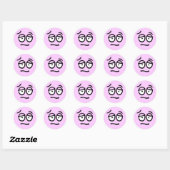 Emoticon  Achtergrond Sticker (Vel)