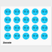 Emoticon  Achtergrond Sticker (Vel)