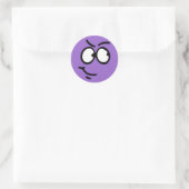 Emoticon  Achtergrond Sticker (Tas)
