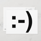 Emoticon Briefkaart (Voorkant / Achterkant)