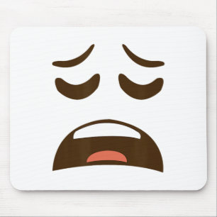Emoticon Costume Easy Hwe geëxtrudeerd kant Muismat