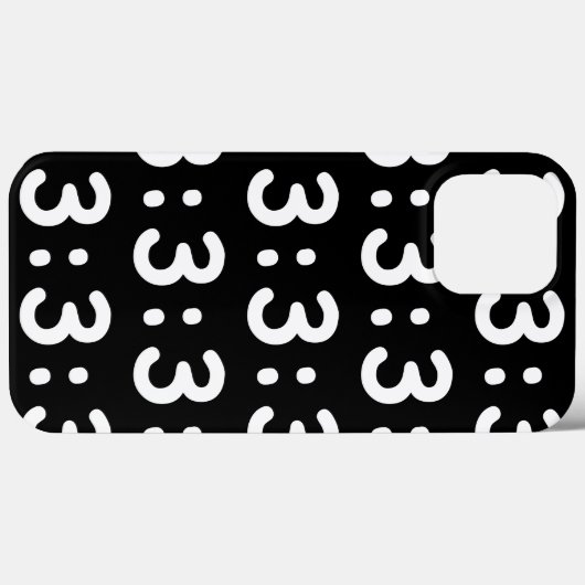 Emoticon face chat : 3 coque iphone Coque-maté (Verso (horizontal))