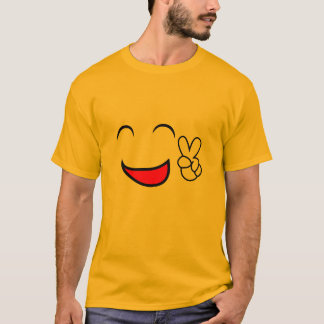 Emoticon Group Costume Peace Out T-shirt