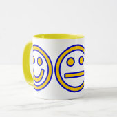 emoticon mok #1 (Voorkant links)