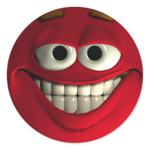 Emoticon Rood