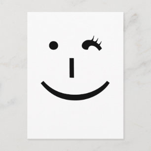 emoticon wekken - een leuke manier om dag te zegge briefkaart