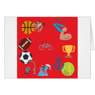 émoticône sportive