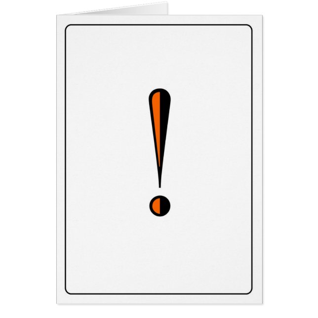 Emoticons - Exclamatie! (Voorkant)