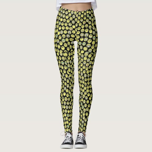 EMOTICONS LEGGINGS (Voorkant)
