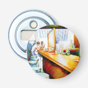 Emotie om te motiveren, logica om te rechtvaardige button flesopener