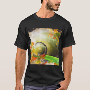 Emotie Stemming Grafische Achtergrond T-shirt