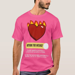 Emoties ADHD-bewustzijn T-shirt