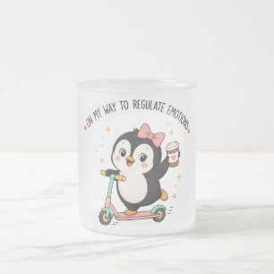 Emoties, Domme Gans, Adviesgeschenk Matglas Koffiemok