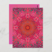 Emoties ontvouwen briefkaart (Voorkant / Achterkant)