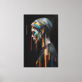 Emoties voor verwarming - Abstracte Art Print (Voorkant)