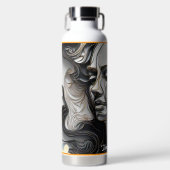 "Emotieve luxe" Waterfles (Voorkant)