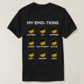Emotion Emoticon Inspired Emo Feelings Related Emo T-shirt (Design voorkant)