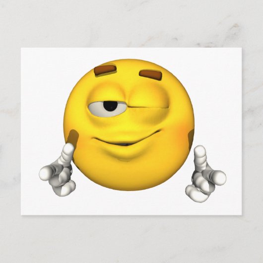 Emotion Guy - Carte postale Wink (Devant)