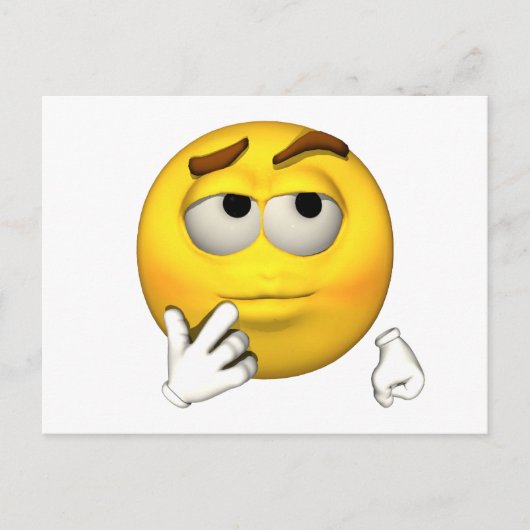 Emotion Guy - Sarcastisch Briefkaart (Voorkant)