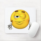 Emotion Guy - Wink Mousepad Muismat (Met muis)