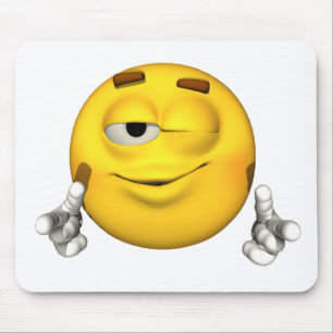 Emotion Guy - Wink Mousepad Muismat