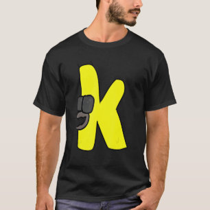 Emotion Letter K Alphabet Lore T-shirt
