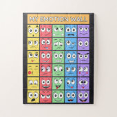 Emotion wall-puzzel legpuzzel (Verticaal)