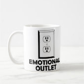 Émotional Outlet Funny Mug ou Travel Mug (Gauche)