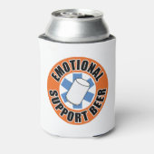 Emotional Support Beer - Koelbox Blikjeskoeler (Blikje Achterkant)