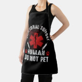 Emotional Support Human Do not Pet Service Dog Lov Schort (Insitu)