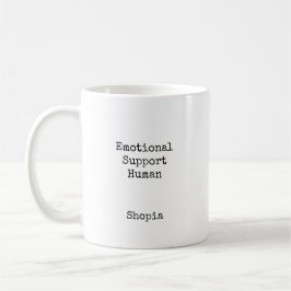 Emotional Support Human Personalized  Koffiemok