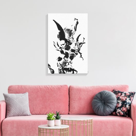 Emotional Tree Canvas Afdruk (Insitu (Woonkamer))