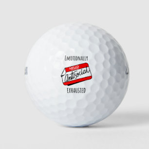 Emotioneel geëxtraheerd golfballen